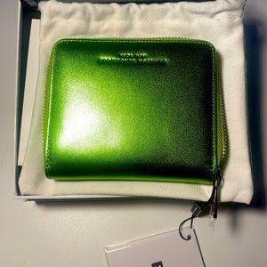 NWT Brandon Blackwood Metallic green wallet sold out online!